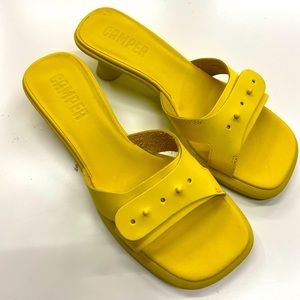 Camper Dina sandals yellow size 39